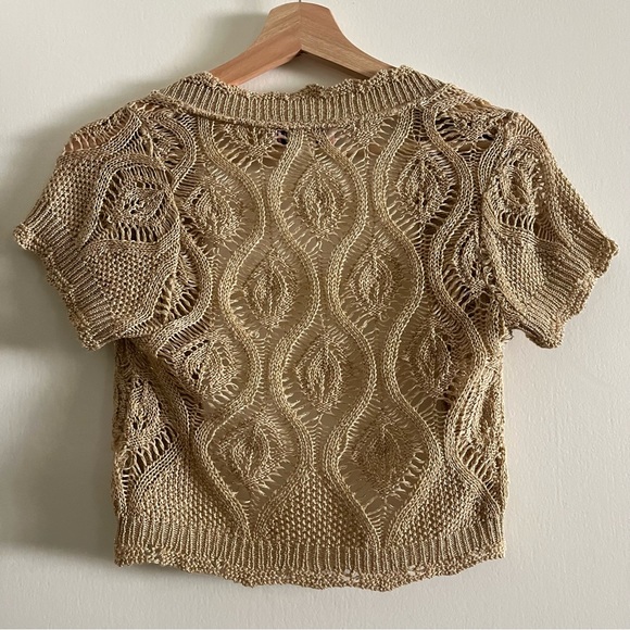 Y2K Vintage Minded Cropped Cardigan - Picture 5 of 11